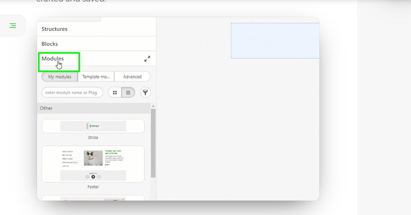 modules-library-stripo
